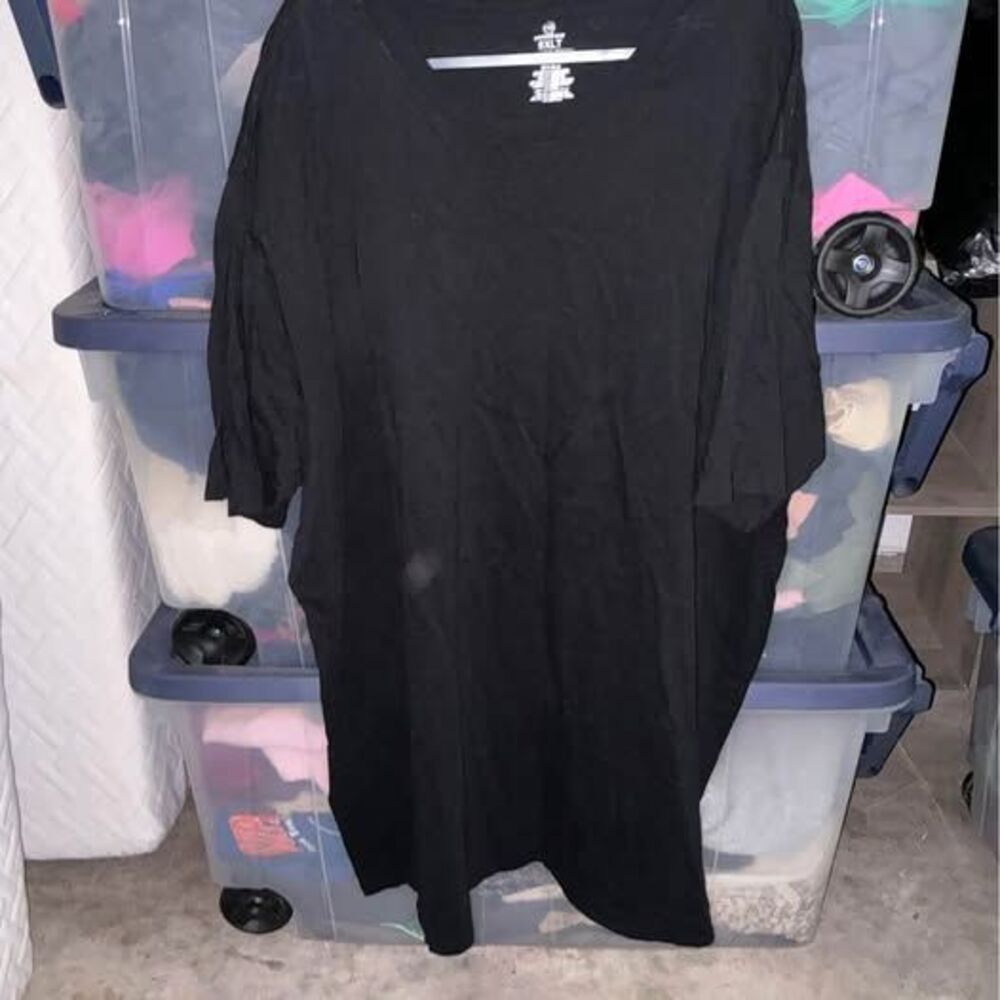 Men’s 5XLT Harbor Bay black shirts (3 pack)
